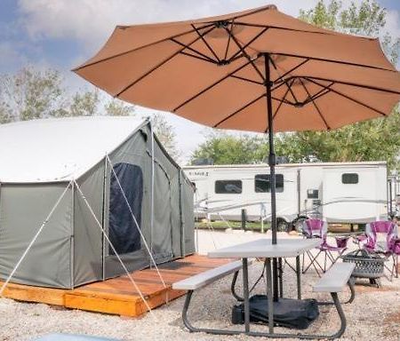 Funstays Glamping Setup Tent In Rv Park #4 Ok-T4 Moab Buitenkant foto