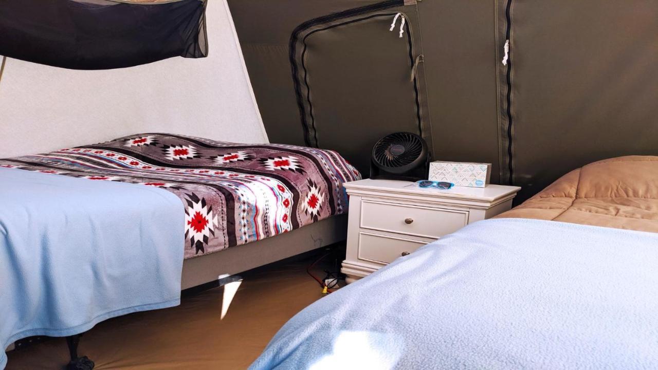 Funstays Glamping Setup Tent In Rv Park #4 Ok-T4 Moab Buitenkant foto