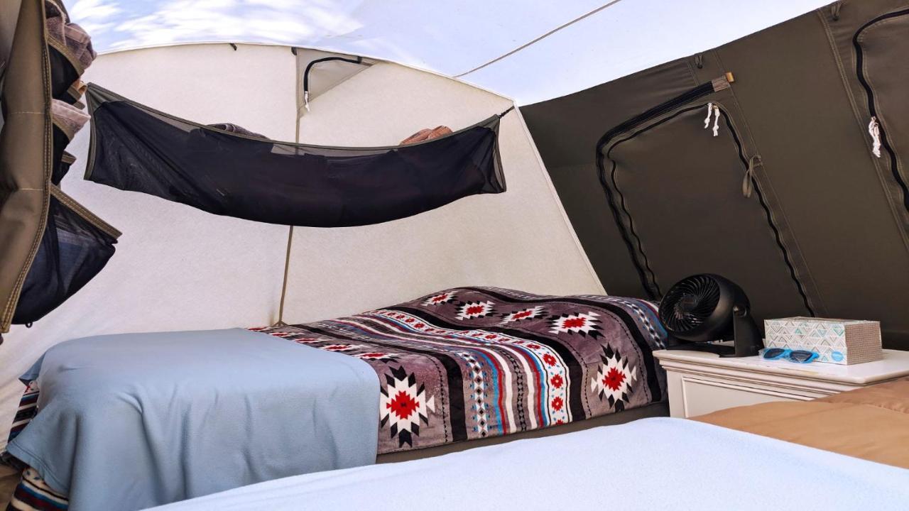 Funstays Glamping Setup Tent In Rv Park #4 Ok-T4 Moab Buitenkant foto