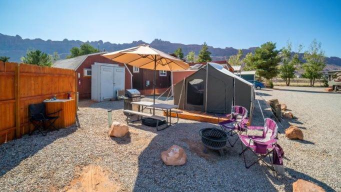 Funstays Glamping Setup Tent In Rv Park #4 Ok-T4 Moab Buitenkant foto